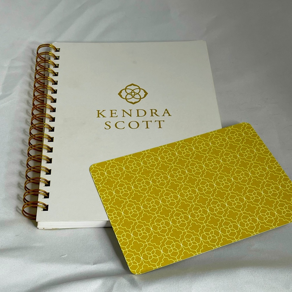 Kendra Scott Notebook & Notecard Rare EUC